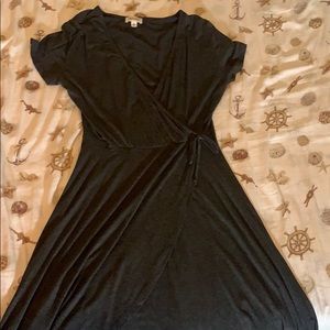 Rolla coaster wrap dress